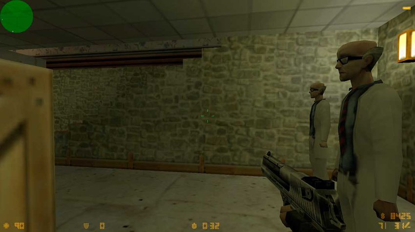 Кадр из игры Counter-Strike
