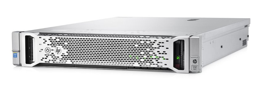 HP ProLiant DL380 Gen9 внешний вид сервера