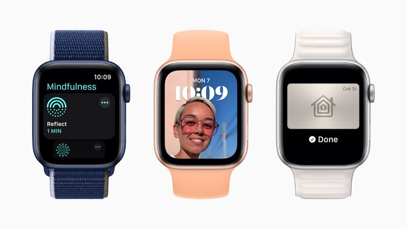 Скриншот часов Apple Watch Series 8