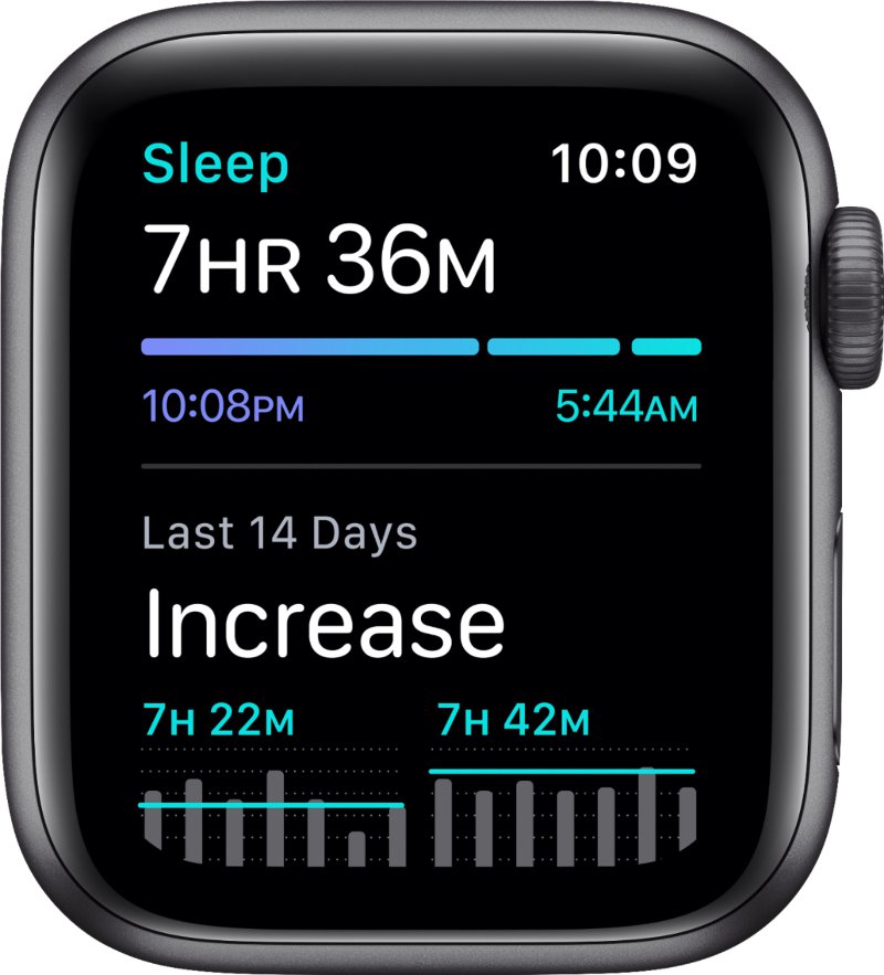 Скриншот часов Apple Watch Series 7