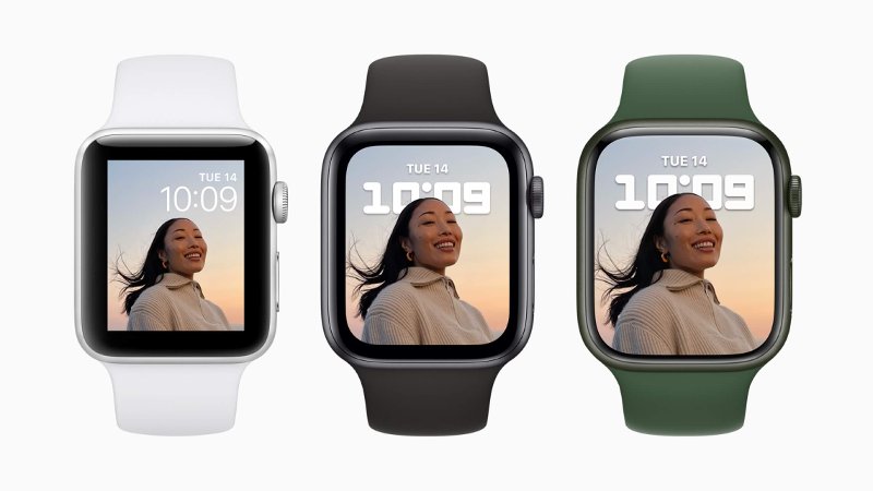 Скриншот часов Apple Watch Series