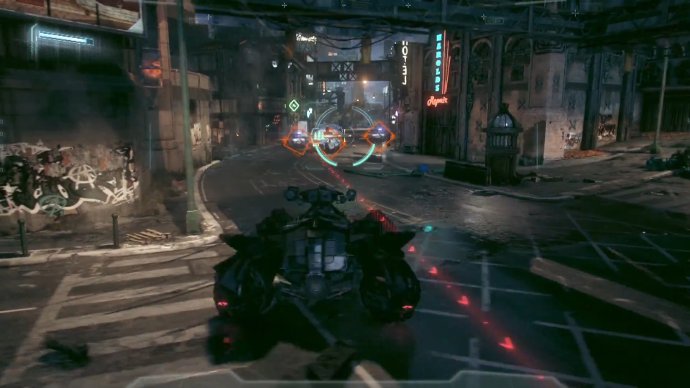 Знамениты Бэтмобиль - основной транспорт Бэтмана, героя игры на которую и составлена данная рецензия