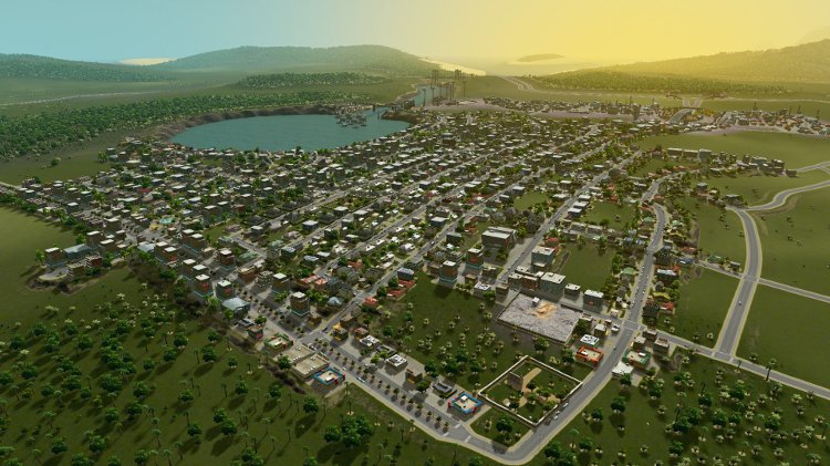 Cities: Skylines скриншот одной из лучших стратегий