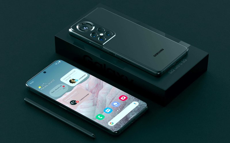 Скриншот смартфона Samsung Galaxy S22 Ultra