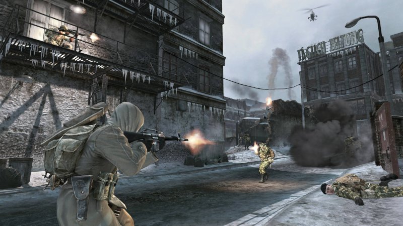 Скриншот перестрелки из Call of Duty: Black Ops Cold War