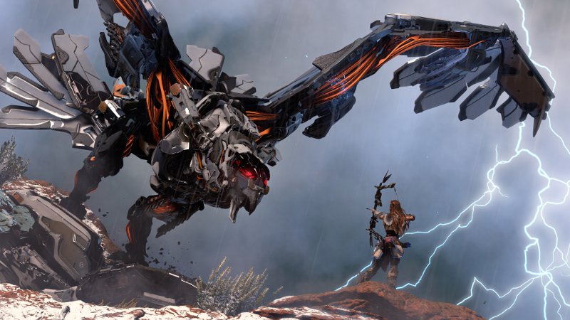 Скриншот игры Horizon: Zero Dawn