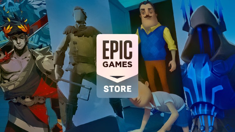 Скриншоты с изображением Epic Games Store