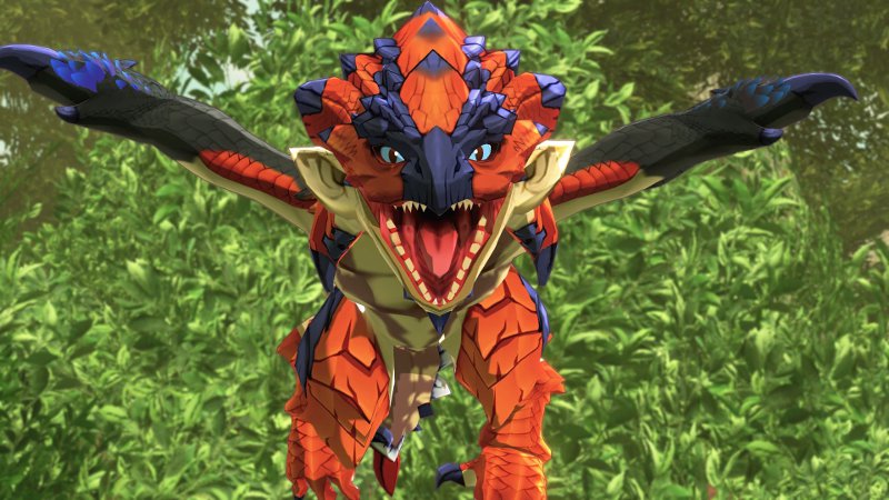 Скриншот дракона из игры Monster Hunter Stories 2: Wings of Ruin
