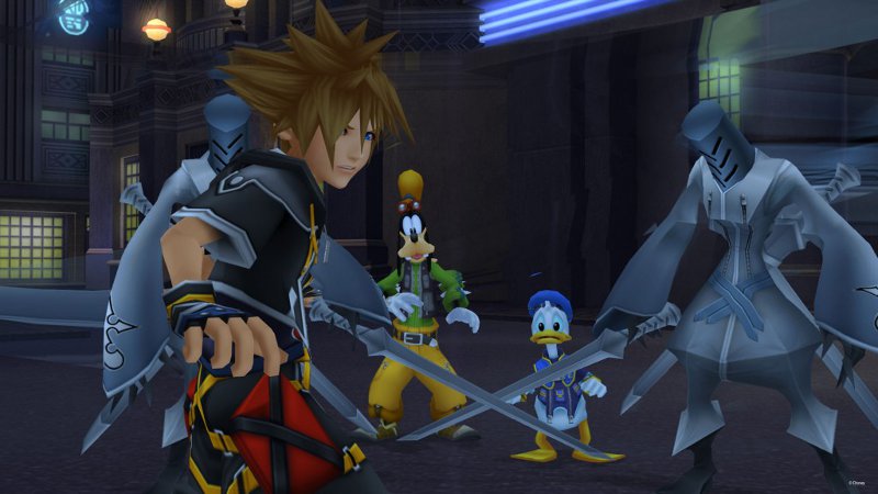 Скриншот игры Kingdom Hearts