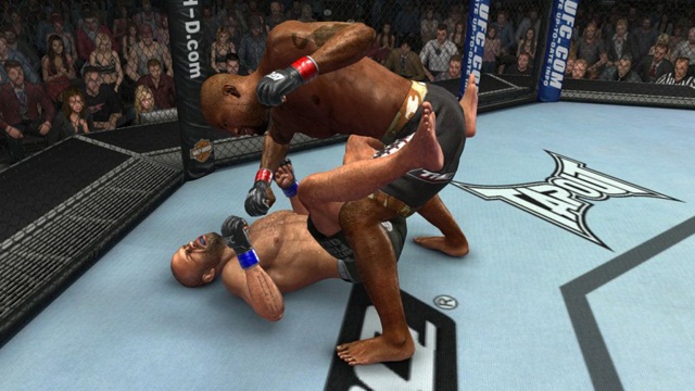 Снимок экрана UFC: Ultimate Fighting Championship, вышедшей в июне 2014