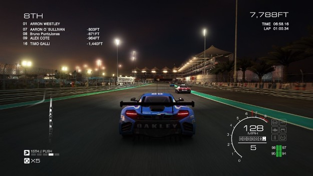 снимок экрана GRID Autosport вид машины сзади 