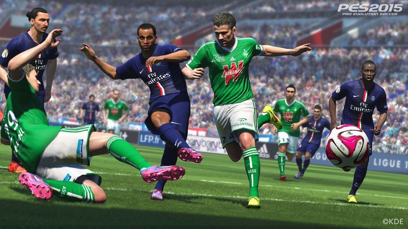 Скриншот игры Pro Evolution Soccer 2015