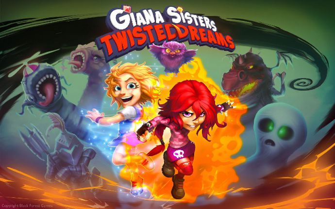 Заставка детской игры Giana Sisters: Twisted Dreams