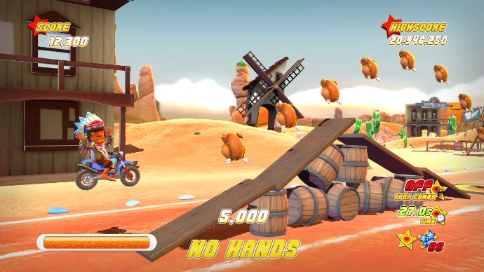 Снимок экрана игры Joe Danger - отличных гонок для ребят