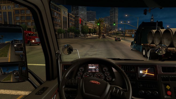 Кадр из игры American Truck Simulator