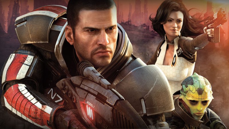 Постер игры Mass Effect 2