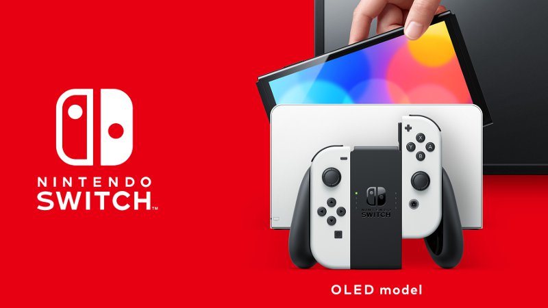 Скриншот Nintendo Switch (модель OLED)