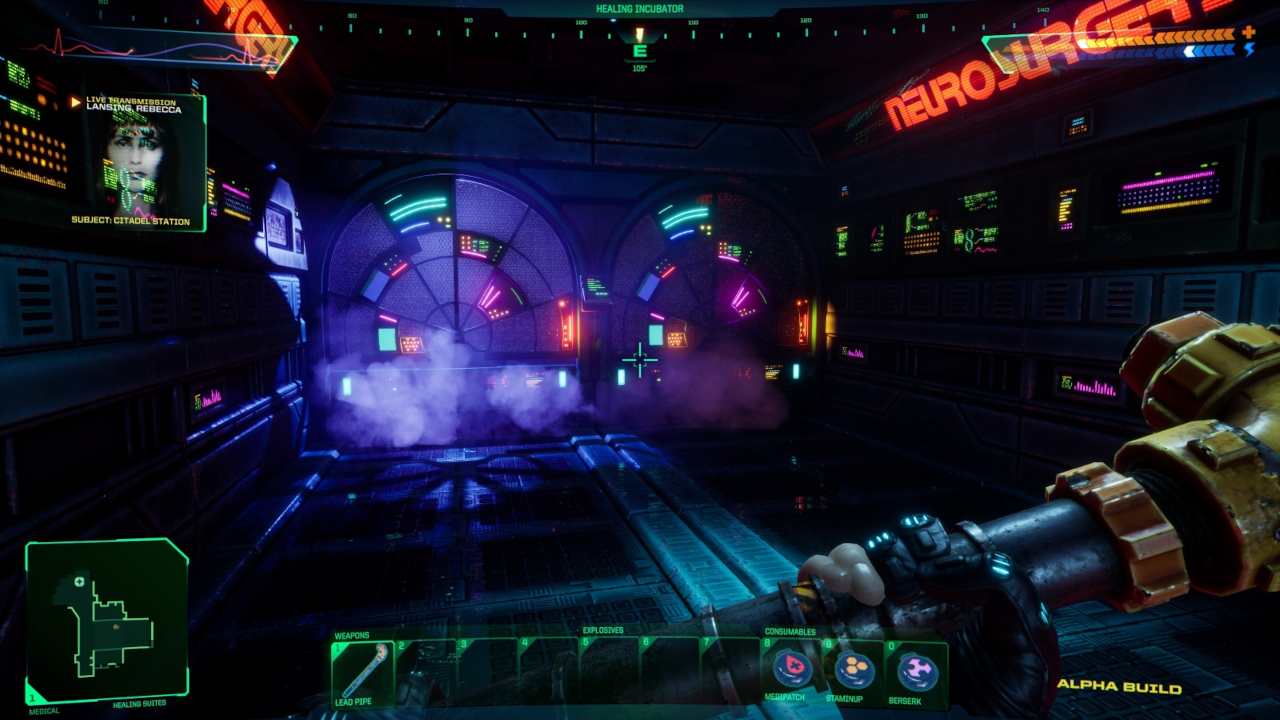 Скриншот игры System Shockая Remake