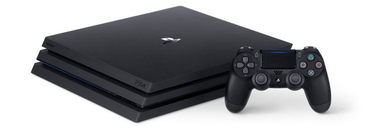 Playstation 4 pro with new dualshock 4