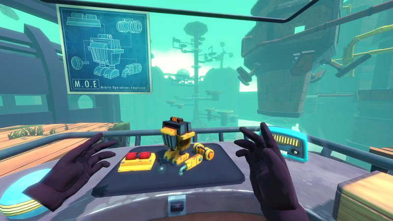 Картинка для игры в жанре приключения для шлема виртуальной реальности