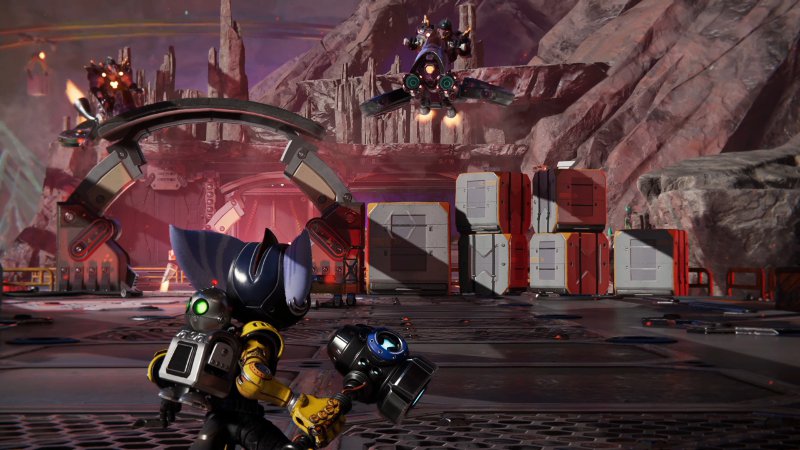 Скриншот игры Ratchet & Clank: Rift Apart