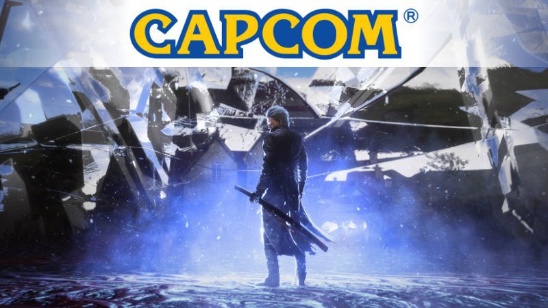 Скриншот с логотипом Capcom