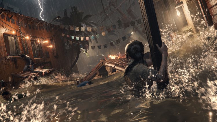 Shadow of the Tomb Raider - наводнение