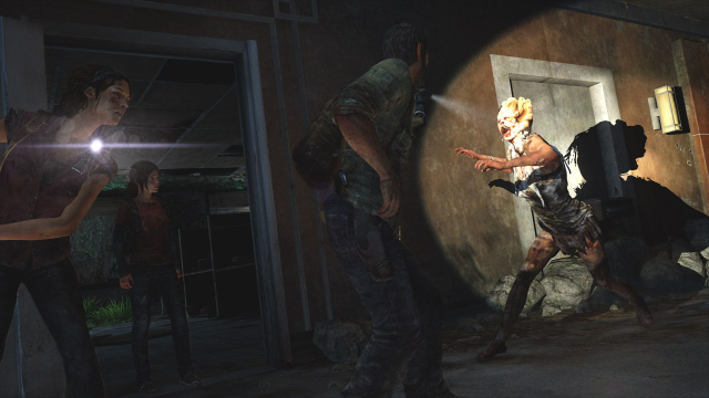 скриншот из игры - сражение с зомби