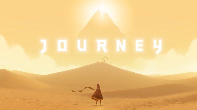 Обложка одной из лучших аркад на playstation - Journey
