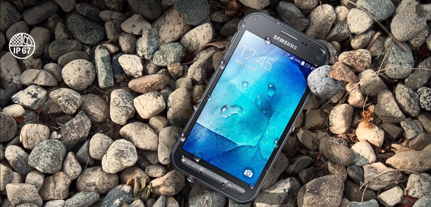 Samsung Galaxy Xcover 3 Value Edition на камнях