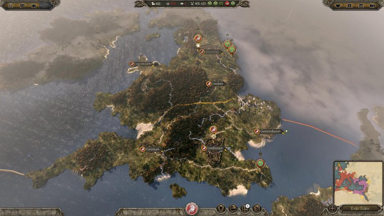 Кадр из игры Total War – Attila к обзору