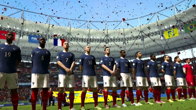 Сборная Франции в игре FIFA World Cup Brazil