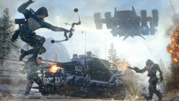 Скриншоты игры Call of Duty Black Ops 3. Изображены футуристичные бойцы с супер оружием и экипировкой. - 5