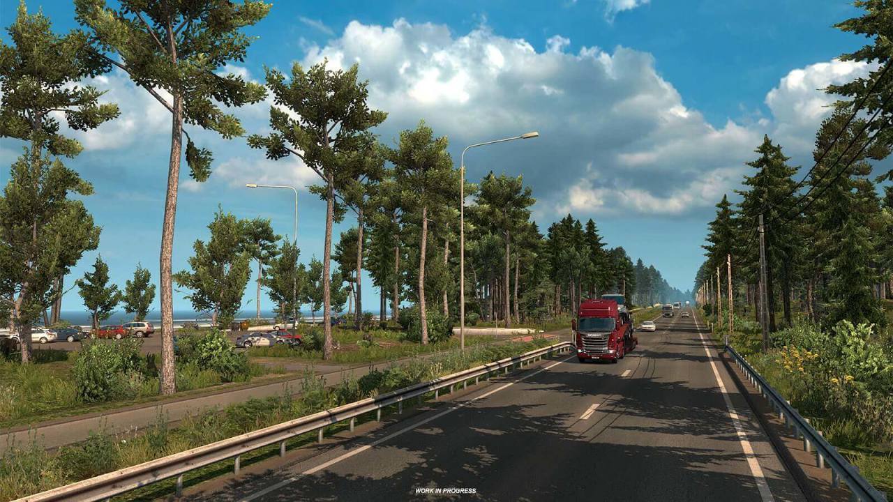 Euro Truck Simulator 2: Beyond the Baltic Sea: системные требования, дата  выхода, описание игры.