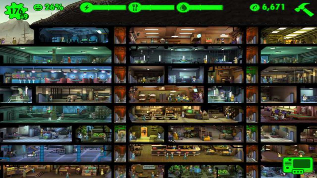 Fallout shelter схема идеального убежища