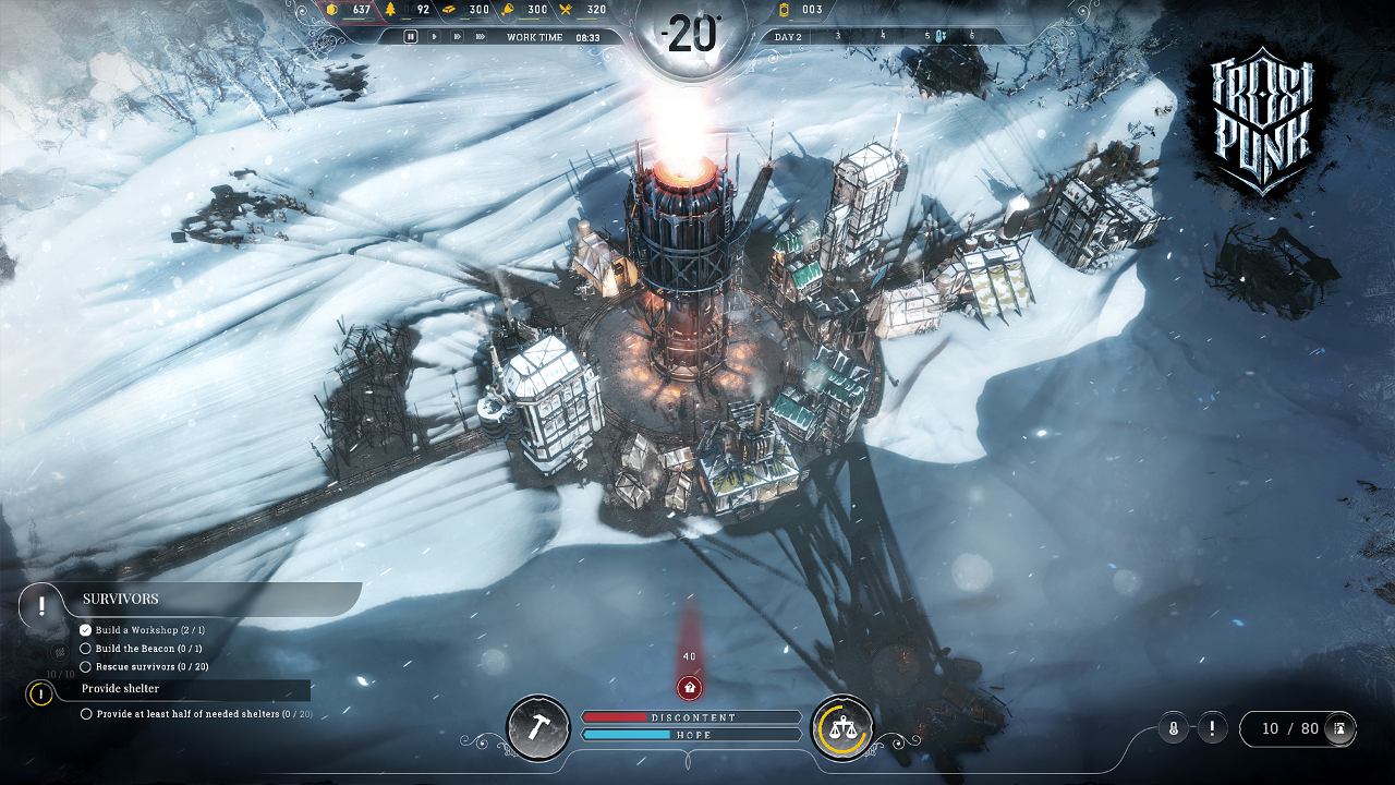 Frostpunk: системные требования, дата выхода, описание игры.