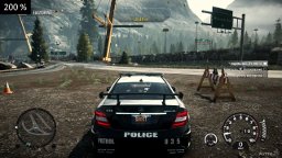 Скриншоты игры Need for Speed Rivals. Изображены сверх дорогие автомобили мчащиеся прочь от полиции.  - 4