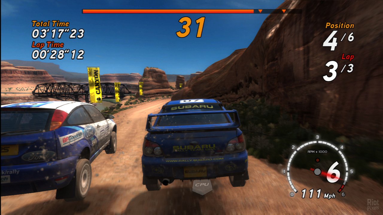 SEGA Rally Online Arcade для PS3: дата выхода, описание игры, ее рейтинг.