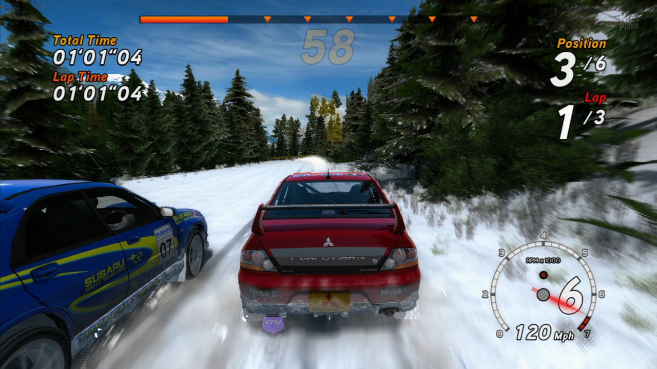 SEGA Rally Online Arcade для PS3: дата выхода, описание игры, ее рейтинг.