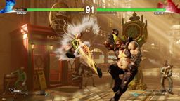 скриншоты игры street fighter v, изображены различные бойцы во время поединков. - 1