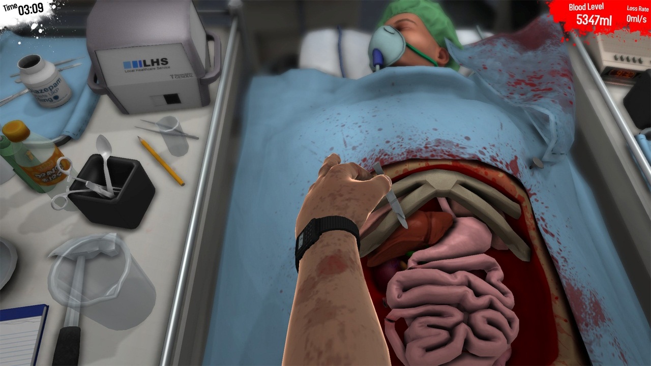 Surgeon Simulator: системные требования, дата выхода, описание игры.