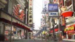 Скриншоты игры Yakuza 5. Изображены главные герои этой японской игры, которую многие принимают за клон GTA - 1